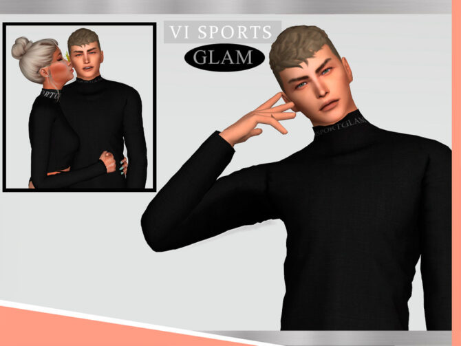 Sims 4 Shirt M SPORTGLAM I   VI by Viy Sims at TSR