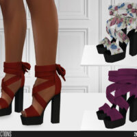Sims 4 Shoes High Heels by ShakeProductions