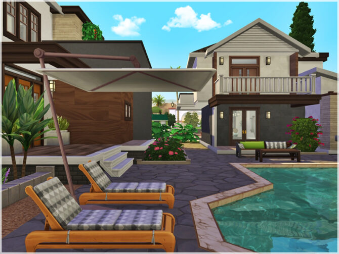 Sims 4 Villa Aliya by Ray Sims at TSR