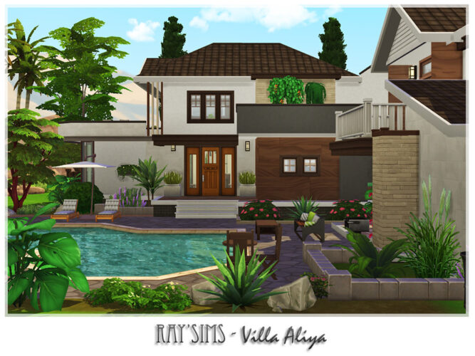 Sims 4 Villa Aliya by Ray Sims