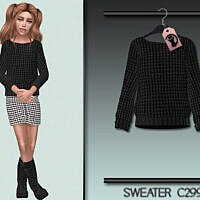 Sims Sweater for girls C299