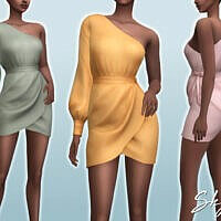 Skylar Sims 4 Dress By Sifix