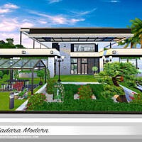 Sutadara Modern Sims 4 Villa