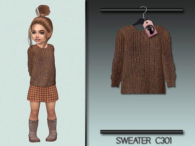 Sims 4 Sweater C301 by turksimmer at TSR