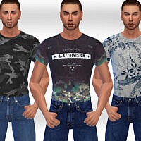 T Shirts Sims 4 Male Casual