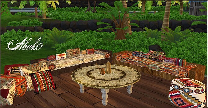 Sims 4 Taba Living at Abuk0 Sims4