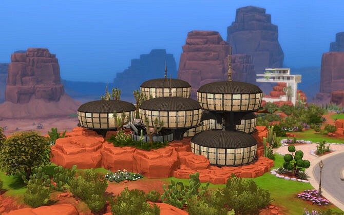 Sims 4 The UFO House by alexiasi at Mod The Sims