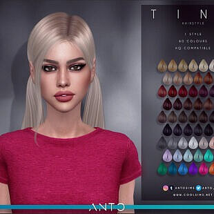 Sally Hairstyle by Enriques4 at TSR » Sims 4 Updates