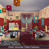 Toddlers Room Sims 4 Classic Bohemian