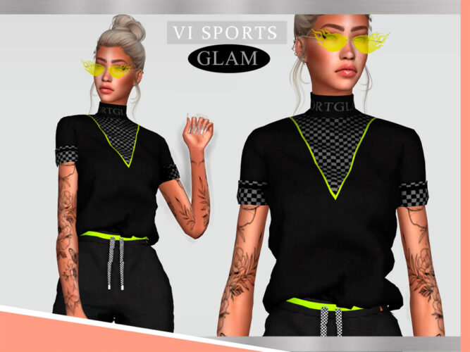 Top SPORTGLAM VI by Viy Sims 4 CC