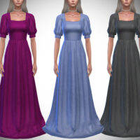Verona Sims 4 Gown II by Pipco