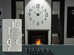 3d Wall Clock By Tyravb