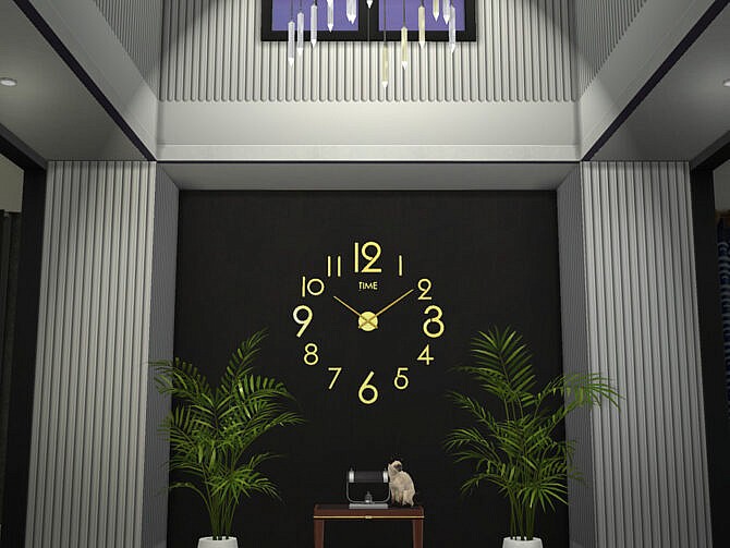 Sims 4 3D Wall Clock by TyrAVB at TSR