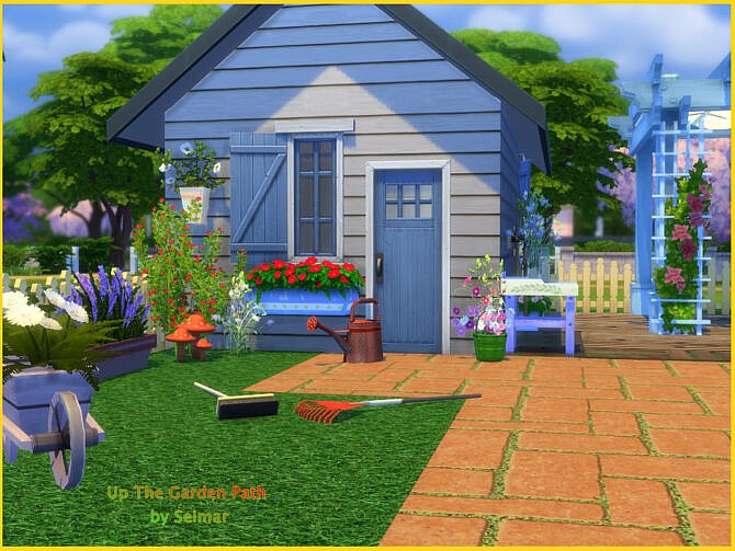 Sims 4 Up The Garden Path Garden Set by seimar8 at TSR