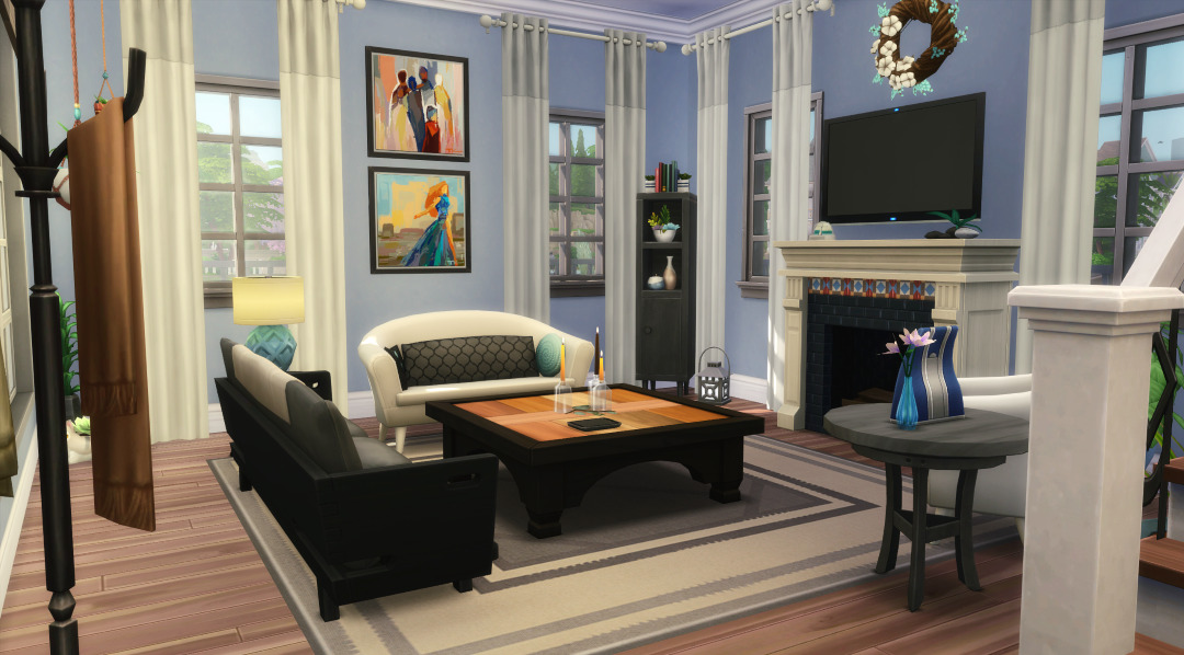 The Charleston house at Jenba Sims » Sims 4 Updates