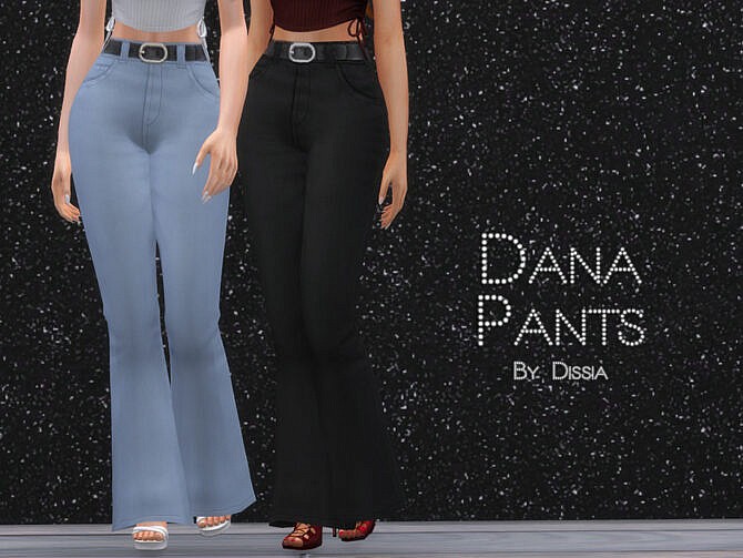 Sims 4 Dana Pants by Dissia at TSR