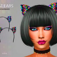 Cat Ears Headband By Suzue