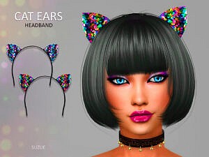 sims 4 cat ears headband cc
