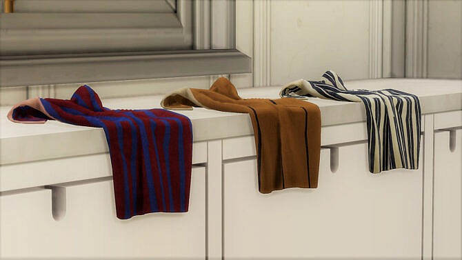 Sims 4 HALE TEA TOWEL COLLECTION at Meinkatz Creations