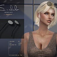 Sunglasses On Head 202104 By S-club Wm