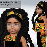 Dramatic Braids Hair For Toddler By Drteekaycee