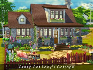 Crazy Cat Lady’s Cottage By A.lenna