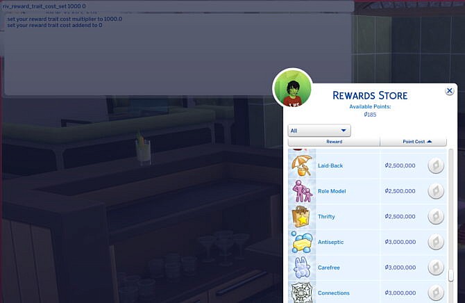 Sims 4 rivs reward store config by rivforthesesh at Mod The Sims