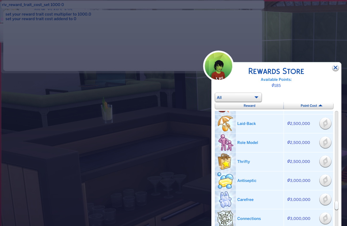 Riv's Reward Store Config By Rivforthesesh At Mod The Sims » Sims 4 Updates