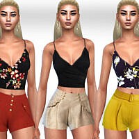 Summer Style Floral Tops By Saliwa