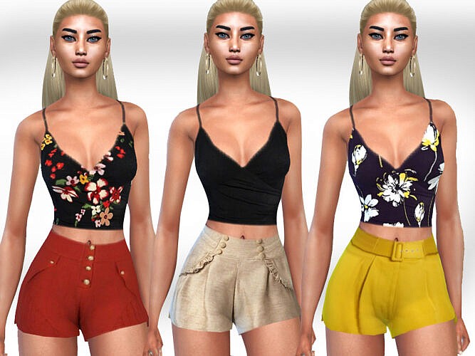 Summer Style Floral Tops By Saliwa