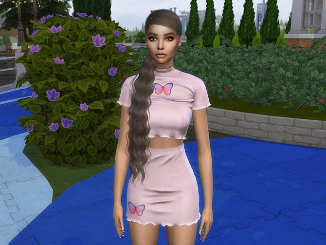 Sims 4 Veronica Santiago by Jolea at TSR