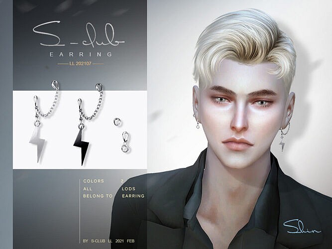 Earrings 202107 By S-club Ll