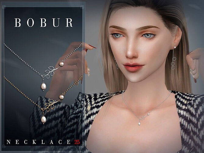 Sims 4 Necklace 25 by Bobur3 at TSR