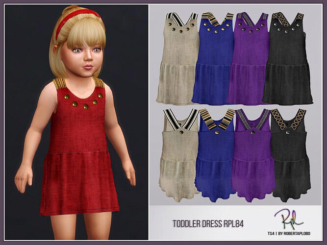 Toddler Dress Rpl84 By Robertaplobo