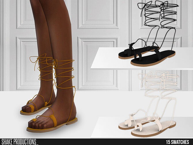 Sims 4 Sandals 632 by ShakeProductions at TSR