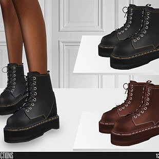 Madlen Nona Shoes by MJ95 at TSR » Sims 4 Updates