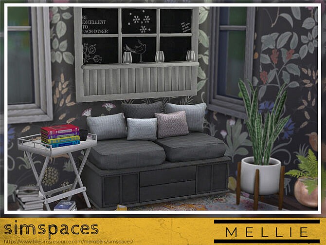 Sims 4 Mellie Lounge by simspaces at TSR