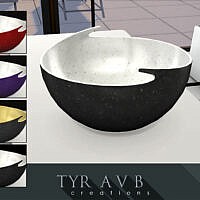 Big Deco Bowl By Tyravb