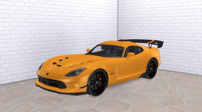 Sims 4 2016 Dodge Viper ACR at Modern Crafter CC