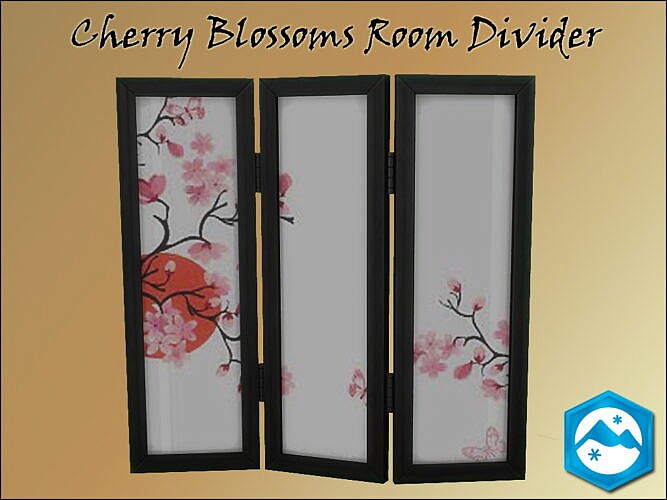 Mea_cherry Blossoms Room Divider By Oumamea