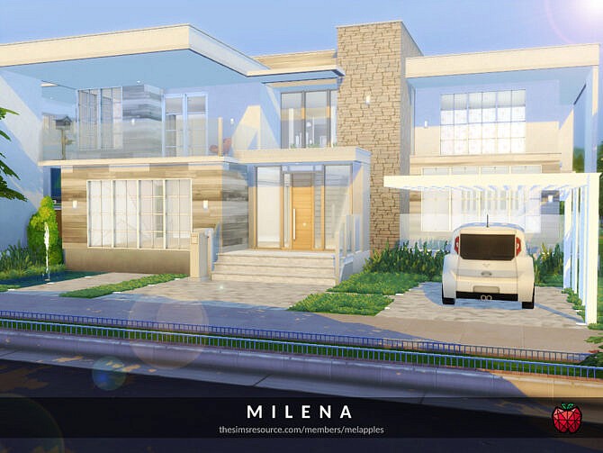 Sims 4 Milena home by melapples at TSR