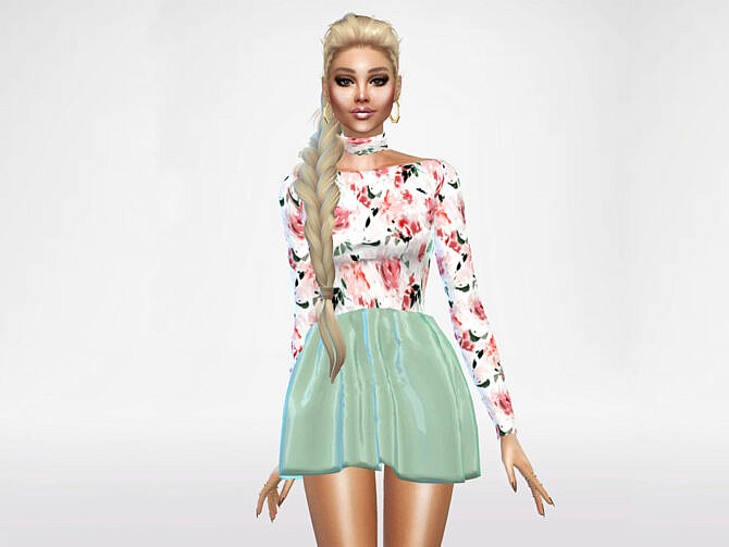 Sims 4 Dress 53 by D.O.Lilac at TSR