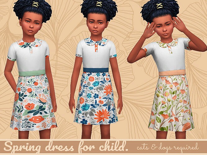Spring Dress For Child