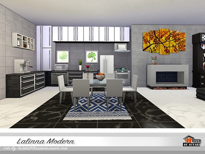 Sims 4 Lalinna Modern Villa by autaki at TSR