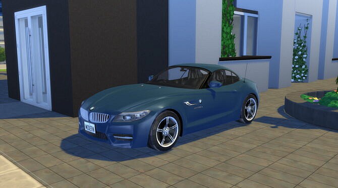 Sims 4 2013 BMW Z4 at Modern Crafter CC