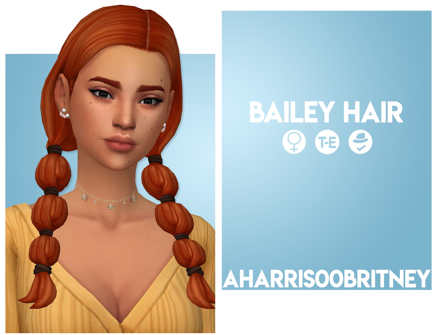 Ivy Hair Aharris00britney On Patreon In 2021 Sims Sims 4 Sims Hair - Vrogue