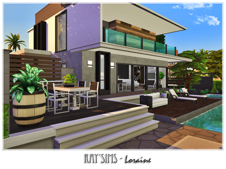 Loraine home by Ray_Sims at TSR » Sims 4 Updates