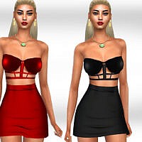 Two Piece Party Outfits By Saliwa
