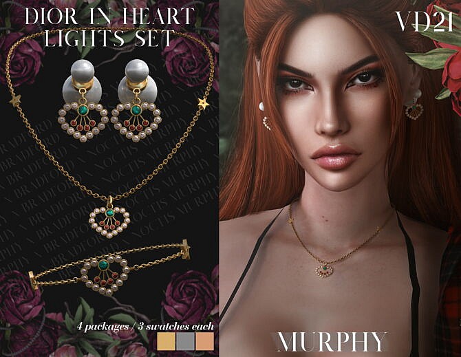 Sims 4 In Heart Lights Set [VD21] at MURPHY