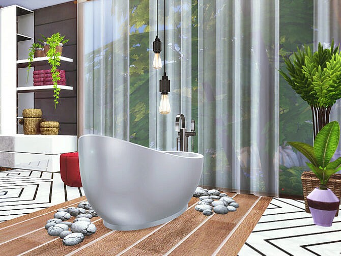 Sims 4 Kaia Bathroom 1 by Rirann at TSR